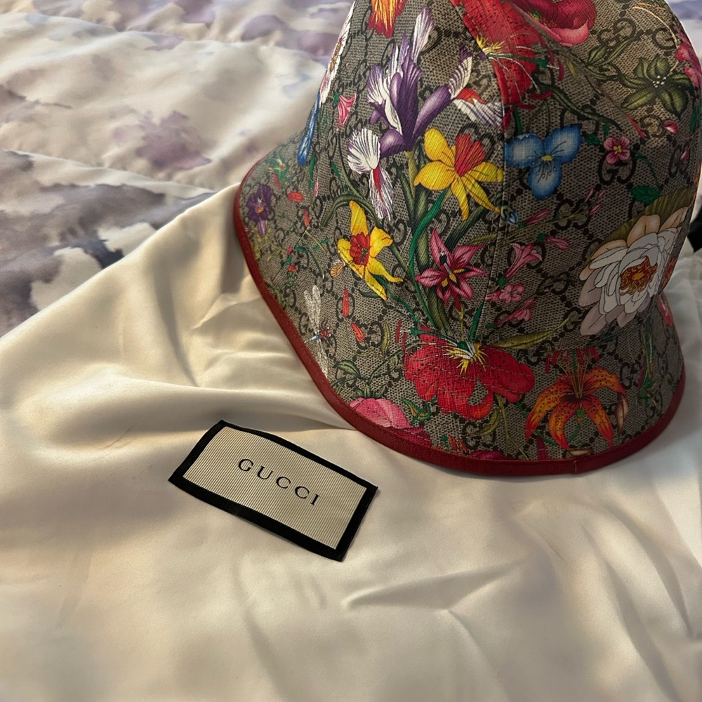 Gucci Floral Bucket Hat - Multicolor